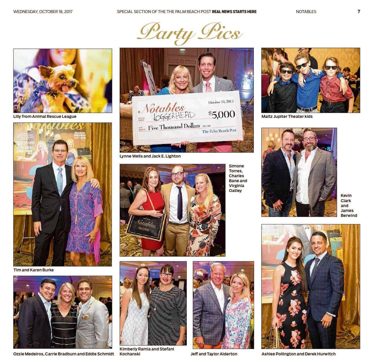 Peggy Adams Animal Rescue League aparece en las fotos de la Fiesta de los Notables