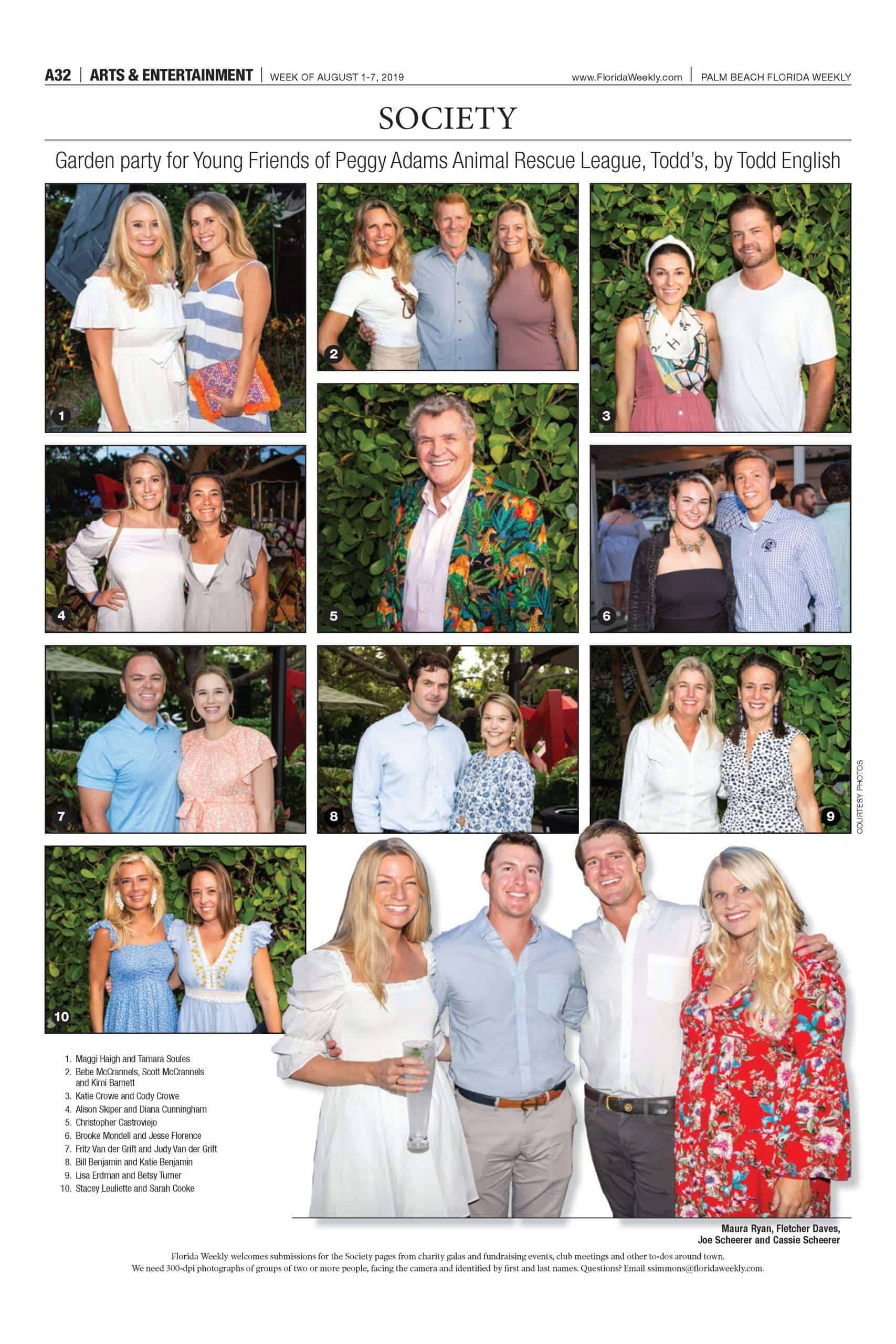 Fl Weekly - Fiesta en el jardín de los jóvenes amigos