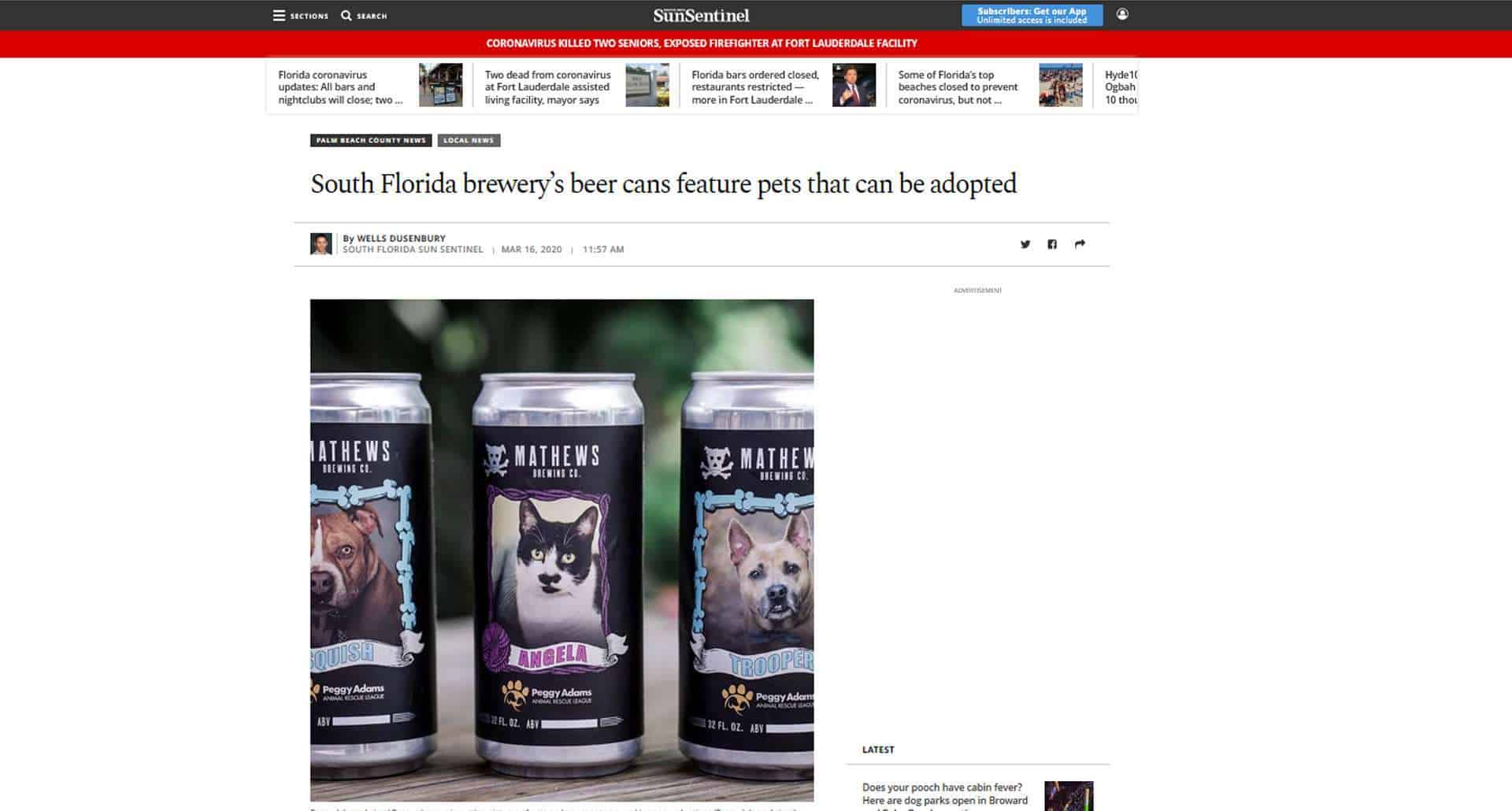 3-14-20 SunSentinel