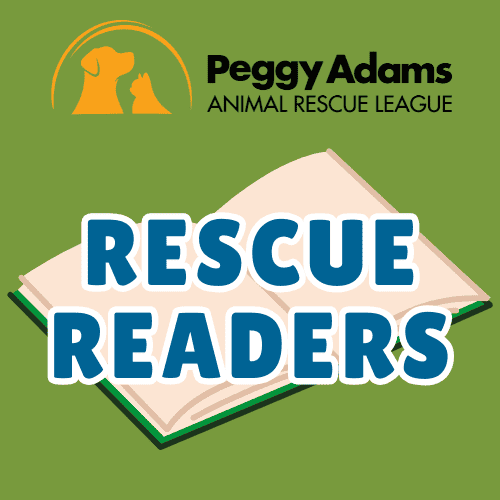 El programa Peggy Adams Rescue Readers promueve la alfabetización sobre mascotas y la participación comunitaria.