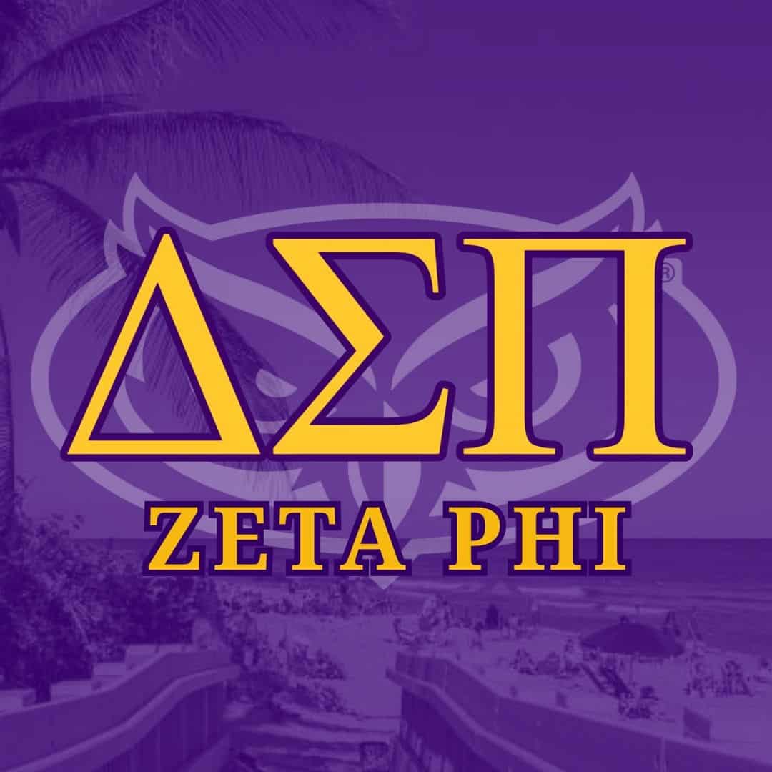 Delta Sigma Pi - Zeta Phi Chapter Florida Atlantic University Logo
